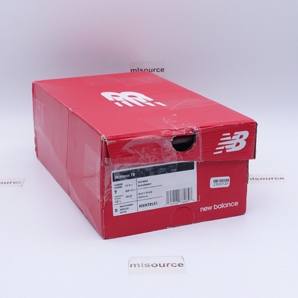 NEW New Balance Minimus TR V1 Cross Trainer Shoes MXMTRLK1 Black - Picture 4 of 7